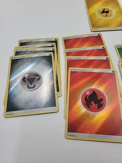 Pokemon Holo Energy Lot (33 Cards) – Mixed Types – 2017, 2023 - Image 2