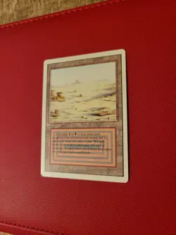 Magic: The Gathering Badlands LP Revised Edition Land Card Rare Rob Alexander - Image 2