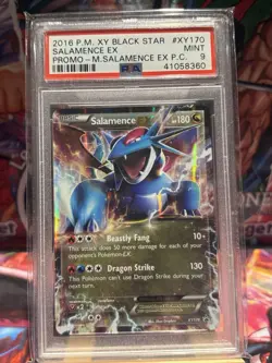 Salamence EX XY170 XY Promo Holo Card Low Pop - Image 1