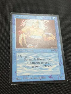 Serendib Efreet - Arabian Nights - 1993 - Heavily Played - MTG - Image 3