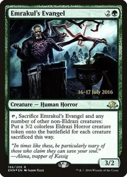 Emrakul's Evangel -Foil Light Play MTG Promos: Prerelease Cards - Image 1
