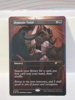 Demonic Tutor Secret Lair Drop Regular NM - Image 1