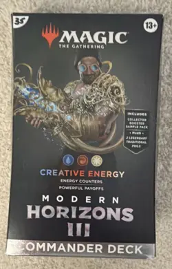 Magic: The Gathering Modern Horizons III Creative Energy Commander Deck Foil Sa… - Image 1