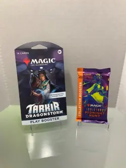 Magic the gathering Tarkir Dragonstorm/ Innstrad Midnight Hunt booster packs - Image 1