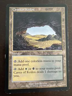 MTG - Caves of Koilos - Apocalypse - MP - $1 Shipping - Image 1