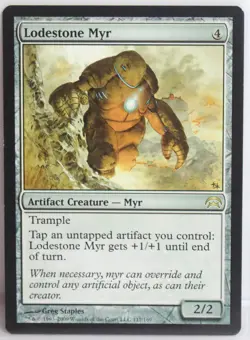 Lodestone Myr [Near Mint] MTG Rare {Planechase} - Image 1