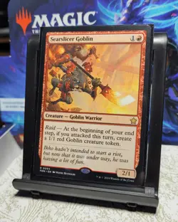 MTG Foundations Searslicer Goblin 93, NM, Regular, Pack Fresh, Ships Quickly - Image 2