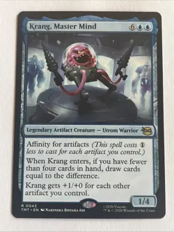 Krang Master Mind - Teenage Mutant Ninja Turtles - MtG- NM - Image 1