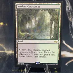 Magic the Gathering - Verdant Catacombs - Modern Horizons 2 - MTG - Rare - Land - Image 1