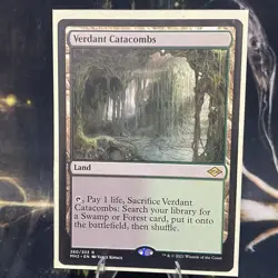 Magic the Gathering - Verdant Catacombs - Modern Horizons 2 - MTG - Rare - Land - Image 3