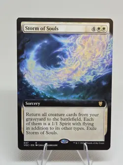 Storm of Souls (Extended Art) X1 VOC MTG Commander: Innistrad: Crimson Vow B1 - Image 1