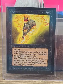 1993 MTG Magic The Gathering Collectors' Edition Nightmare NM+ - Image 1