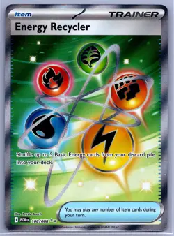 Energy Recycler 108/088 Pokemon Ultra Rare Perfect Order Near Mint - Image 1