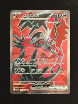 Pokemon TCG Perfect Order Yveltal ex 105/88 Ultra Rare NM - Image 1