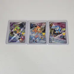 Pokemon First Partner Illustration Collection Series 1 Sinnoh Starters MEP 40-42 - Image 1