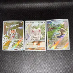 Pokemon Tcg Illustration Rare Full Art Bundle Lot Of 3 - Image 1