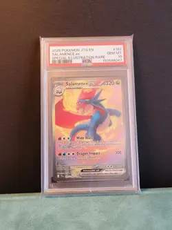 Pokemon TCG Salamence EX Journey Together Special Illustration Rare PSA 10 - Image 1