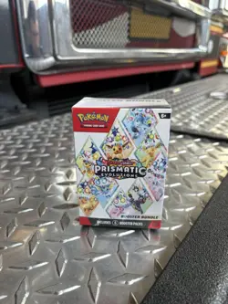 Pokemon TCG Scarlet & Violet Prismatic Evolutions Booster Bundle Sealed - Image 1