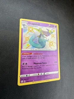 Pokemon DRAGAPULT SV062/SV122 (Shining Fates Shiny Vault) Baby Shiny - NM/Mint - Image 2