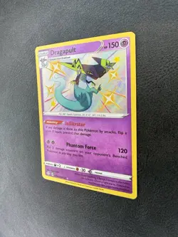Pokemon DRAGAPULT SV062/SV122 (Shining Fates Shiny Vault) Baby Shiny - NM/Mint - Image 3