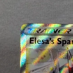 ✨Pokemon Elesa's Sparkle 147/159 Fusion Strike Ultra Rare Full Art Holo Trainer - Image 2