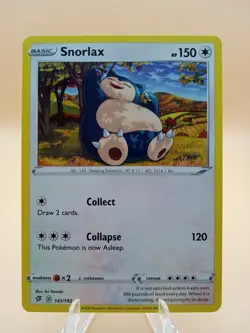 2020 Pokemon Rebel Clash Snorlax #141 - Image 1