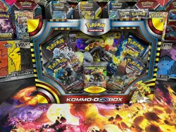 POKEMON TCG KOMMO-O GX Factory Sealed Collectors Box! Very Rare - Image 1