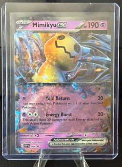 Pokemon: Mimikyu ex SVP 004 Scarlet & Violet Black Star Promo Holo Foil - Image 1