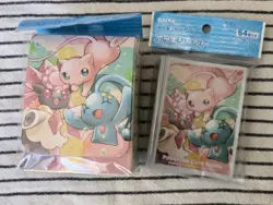Mew Manaphy Diance Sleeves & Deck Box From Pokemon Center Japan US Seller - Image 1