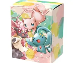 Mew Manaphy Diance Sleeves & Deck Box From Pokemon Center Japan US Seller - Image 3