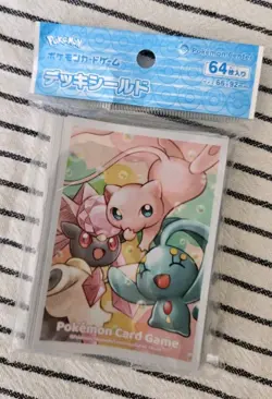 Mew Manaphy Diance Sleeves & Deck Box From Pokemon Center Japan US Seller - Image 5