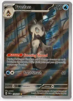 Froslass 174/167 Illustration Rare Holo Pokemon SV06: Twilight Masquerade NM - Image 1