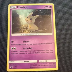 Pokemon 2017 SM Promo Mimikyu SM 29 Holo - Image 1