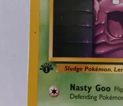 Pokemon TCG Grimer Fossil 48/62 Regular 1st Edition Common HP - Image 2