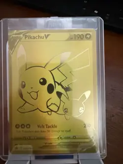 Pokemon TCG Pikachu V SWSH145 Black Star Promo Sealed Sword & Shield - Image 1