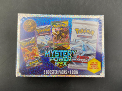 Pokemon TCG Mystery Power Box - 5 Booster Packs + 1 Coin - BRAND NEW~~ 728192547362 - Image 1