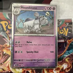 Pokemon Obsidian Flames 3-pack Blister (Houndstone) SV03 *New Sealed* Free Ship - Image 5