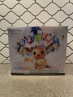 Pokemon Scarlet & Violet Prismatic Evolutions Elite Trainer Box - Image 1