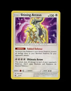 2017 Pokemon SHINING ARCEUS HOLO FOIL 57/73 RARE! NM - Image 1
