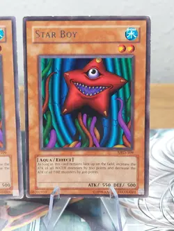 3x Yu-Gi-Oh! TCG Star Boy Metal Raiders MRD-109 Unlimited Rare - Image 4