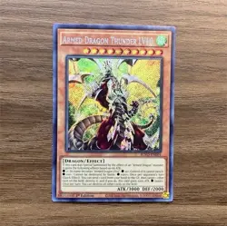 Yu-Gi-Oh! Armed Dragon Thunder LV10 BLVO-EN001 Blazing Vortex 1st Ed WIND Secre… - Image 1