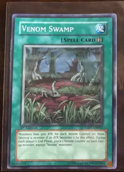 Venom Swamp - TAEV-EN051 - Common - 1st Edition M/NM Yugioh - Image 1