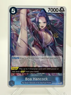 Boa Hancock - EB04-027 The Azure Sea’s Seven One Piece TCG English NM - Image 1