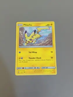 Pikachu TCG Burning Shadows Card 40/147 Regular Common - Image 1