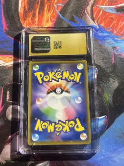 CGC 10 Pristine Mega Lopunny & Jigglypuff GX 073/095 Alter Genesis Pokemon Card - Image 2