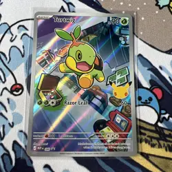 Pokemon Card - Turtwig MEP 040 First Partner Illustration Collection Pack NM - Image 1