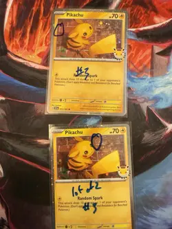 Pikachu Pokemon Day 2026 Lot of 2 with Swirl Promo Card - Image 5