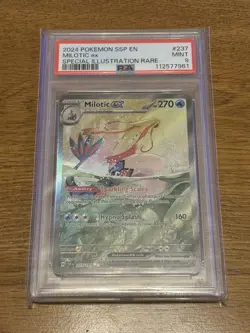 PSA 9 Milotic ex Surging Sparks 237/191 SIR Ultra Rare Holo Pokemon Card MINT - Image 1