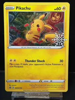 Pikachu - SWSH153 (Holiday Calendar) Holofoil SWSH: Sword & Shield Promo Cards - Image 1