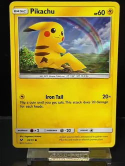 Pikachu - 28/73 (Water Web Holo) 028/073 Holofoil Miscellaneous Cards & Products - Image 1